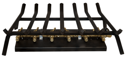 Warming Trends Tree-Style outdoor fireplace burner kit for 36" opening