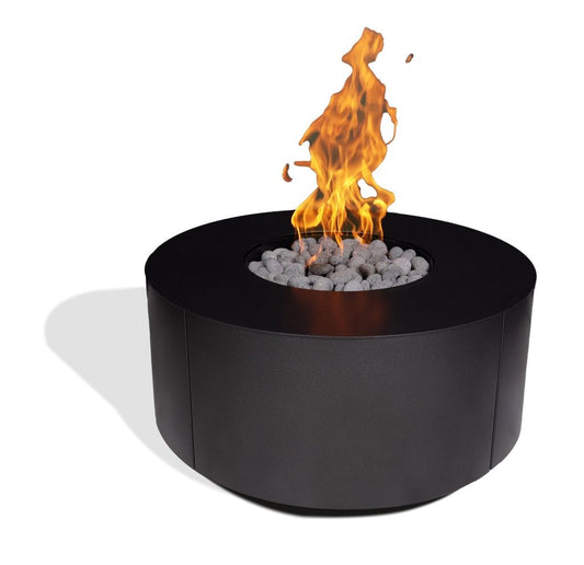 Warming Trends AON round gas fire table