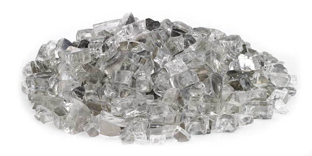 Warming Trends 1/2" Reflective Fire Glass, StarFire