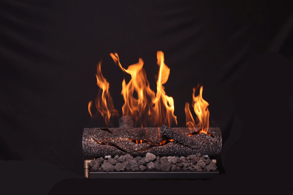 Warming Trends Firestorm 32 inch steel gas log with CROSSFIRE burner