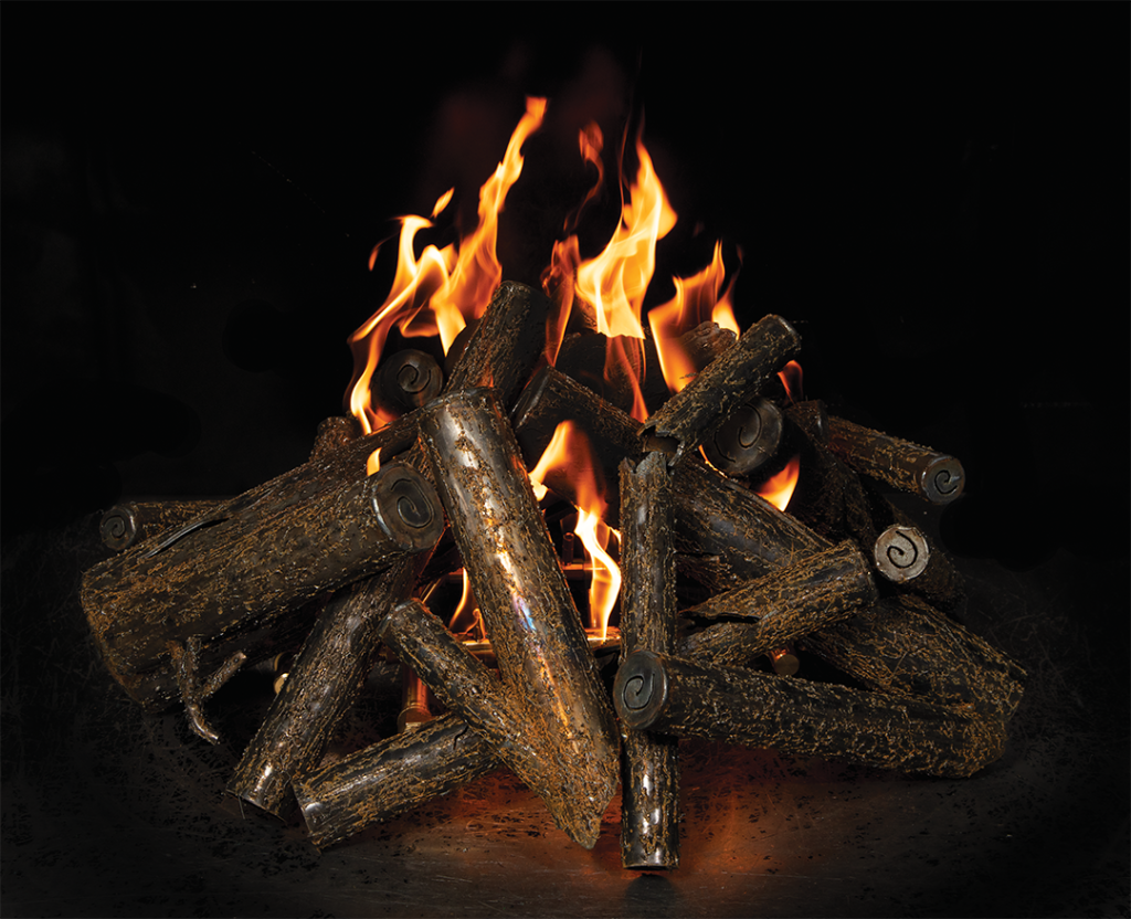 Warming Trends steel log set