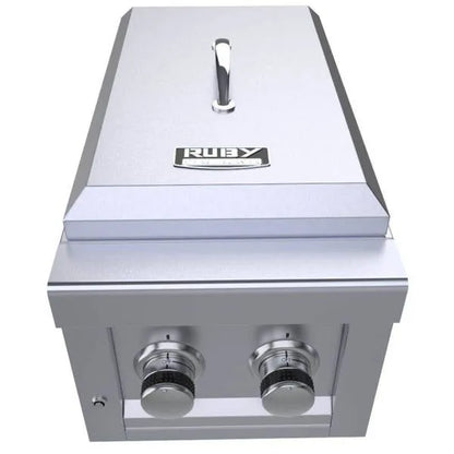 Sunstone Ruby Series 13" Slide-In Versa Double Burner