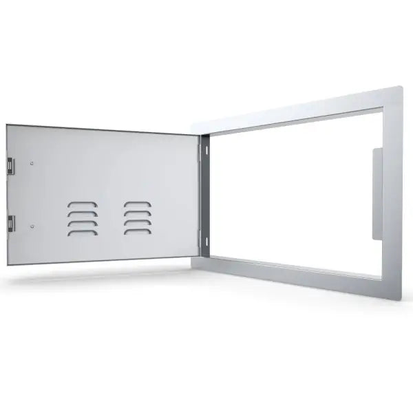 Sunstone Classic Series 14" x 20" Left Swing Horizontal Vented Door