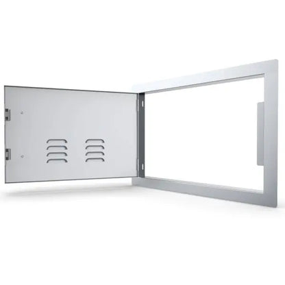 Sunstone Classic Series 14" x 20" Left Swing Horizontal Vented Door
