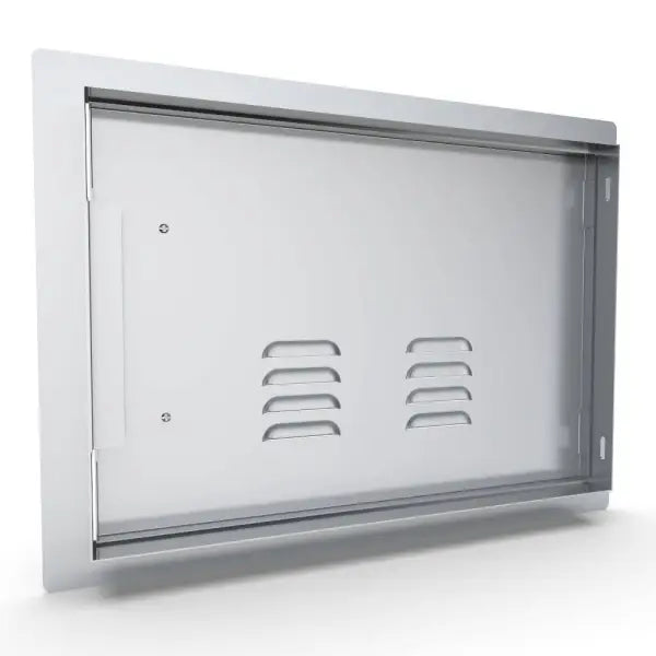 Sunstone Classic Series 14" x 20" Left Swing Horizontal Vented Door