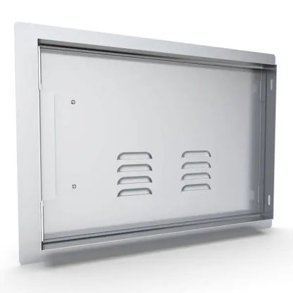 Sunstone Classic Series 14" x 20" Left Swing Horizontal Vented Door