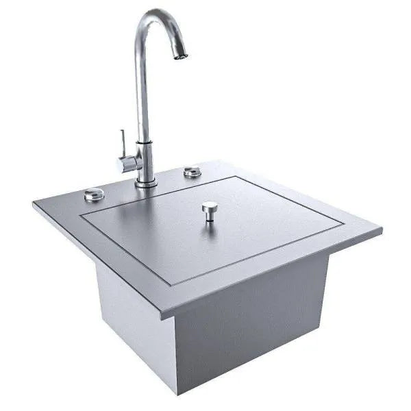 Sunstone 15″ Bar Sink Drop‑In Texan Series Premium Bar Sink