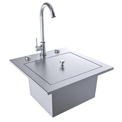 Sunstone 15″ Bar Sink Drop‑In Texan Series Premium Bar Sink