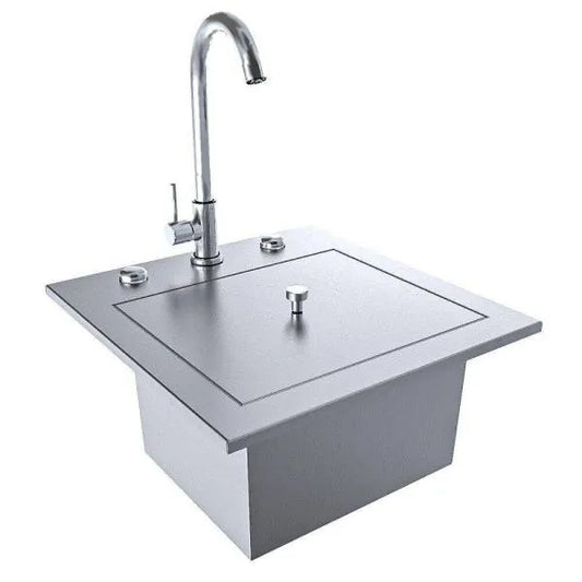 Sunstone 15″ Bar Sink Drop‑In Texan Series Premium Bar Sink