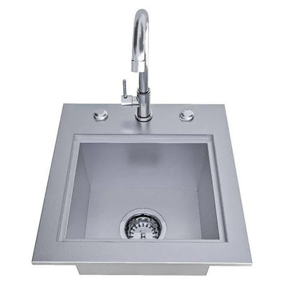 Sunstone 15″ Bar Sink Drop‑In Texan Series Premium Bar Sink