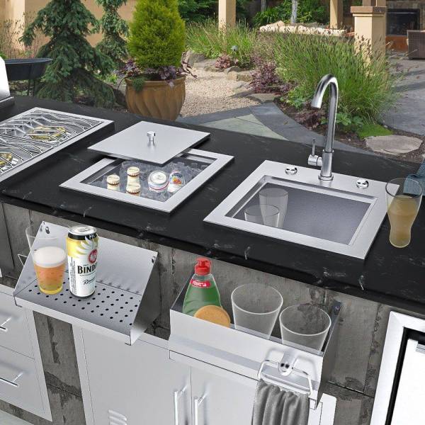 Sunstone 15″ Bar Sink Drop‑In Texan Series Premium Bar Sink