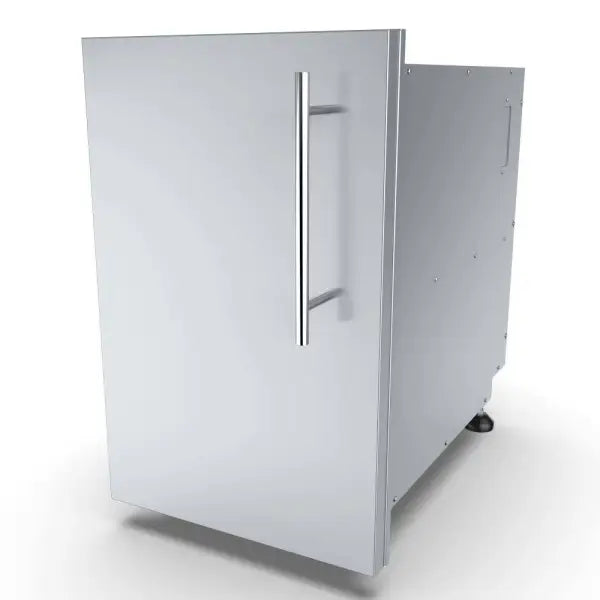 Sunstone Designer Series 15" Single Door Dry Storage Pantry, Right Swing