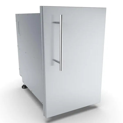 Sunstone Designer Series 15" Single Door Dry Storage Pantry, Right Swing