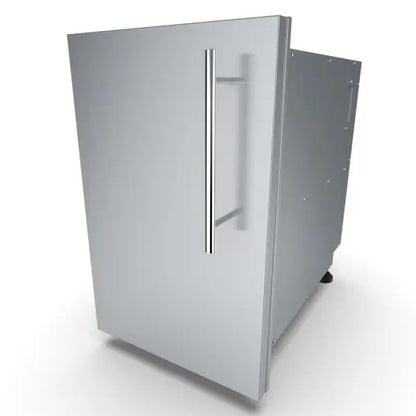 Sunstone Designer Series 15" Single Door Dry Storage Pantry, Left Swing