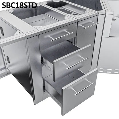 Sunstone Big-Texan 21' Cabinet Frame & Kit (No Appliances)