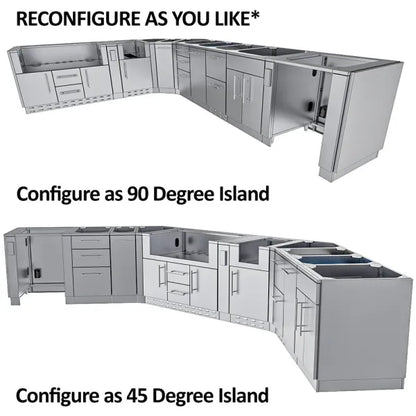 Sunstone Big-Texan 21' Cabinet Frame & Kit (No Appliances)