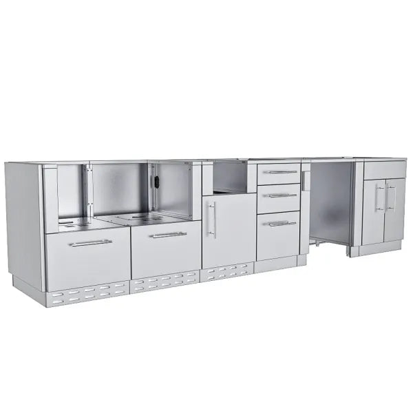 Sunstone Dallas 14' Cabinet Frame & Kit (No Appliances)