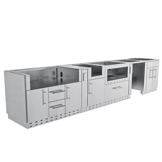 Sunstone French Quarter 13'7" Cabinet Frame & Kit (No Appliances)