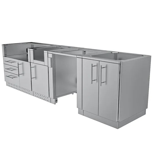 Sunstone Houston 9'8" Cabinet Frame & Kit (No Appliances)