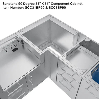 Sunstone Texas Tango 19' Cabinet Frame & Kit (No Appliances)