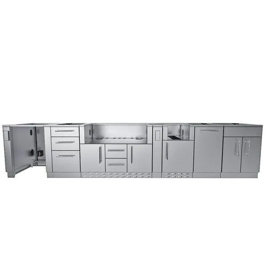 Sunstone Dallas 14' Cabinet Frame & Kit (No Appliances)