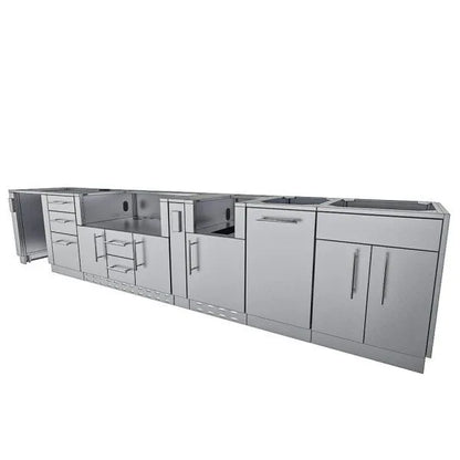 Sunstone Dallas 14' Cabinet Frame & Kit (No Appliances)