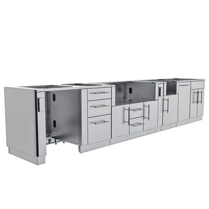Sunstone Dallas 14' Cabinet Frame & Kit (No Appliances)