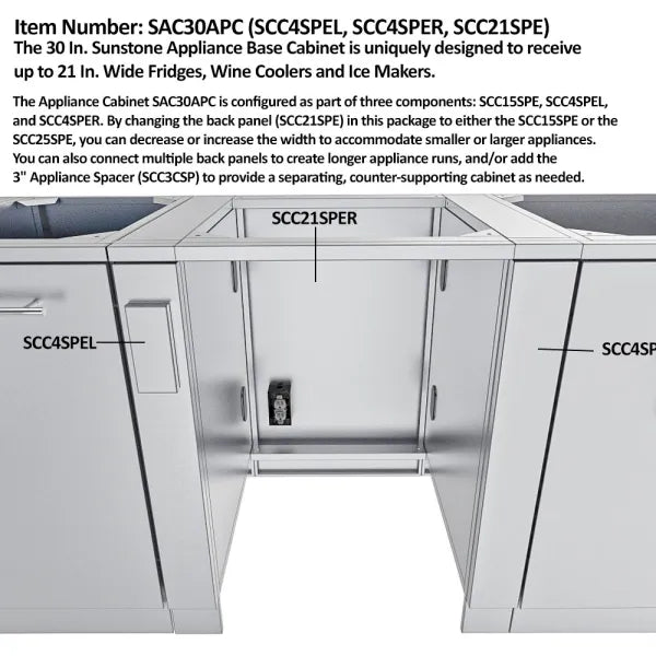 Sunstone Rancher 8'10"x11' Cabinet Frame & Kit (No Appliances)