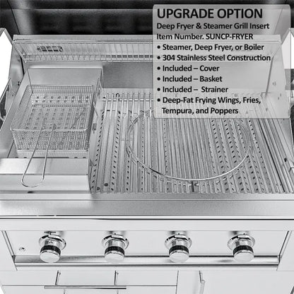 Sunstone Houston 9′8″ Outdoor Kitchen Island Package