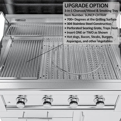 Sunstone Houston 9′8″ Outdoor Kitchen Island Package