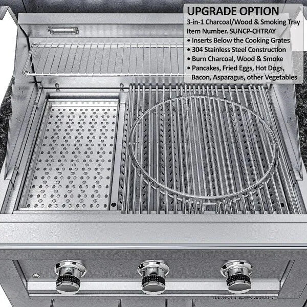 Sunstone Summit ADA-Compliant 10′ Outdoor Kitchen Island Package