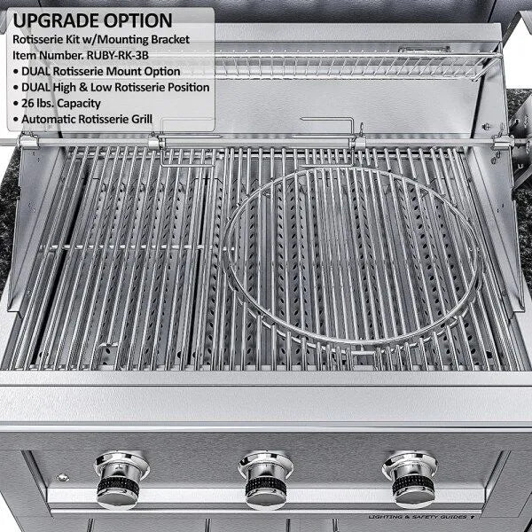 Sunstone Summit ADA-Compliant 10′ Outdoor Kitchen Island Package