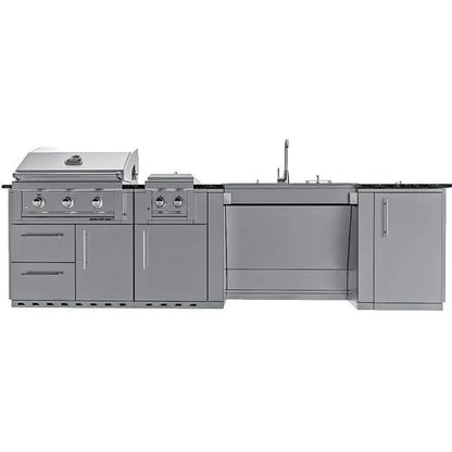 Sunstone Summit ADA-Compliant 10′ Outdoor Kitchen Island Package