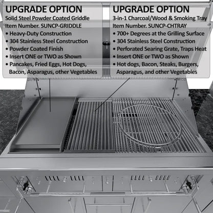 Sunstone Big-Texan 21′ Outdoor Kitchen Island Package