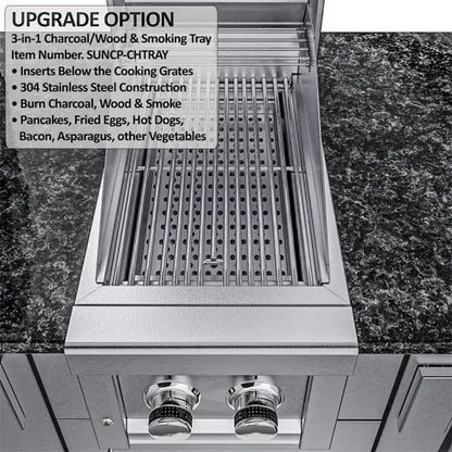 Sunstone Big-Texan 21′ Outdoor Kitchen Island Package