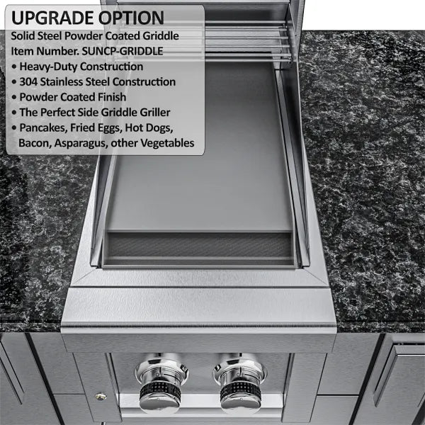 Sunstone Big-Texan 21′ Outdoor Kitchen Island Package