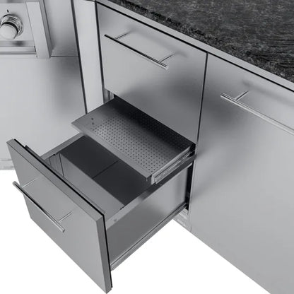 Sunstone Big-Texan 21′ Outdoor Kitchen Island Package