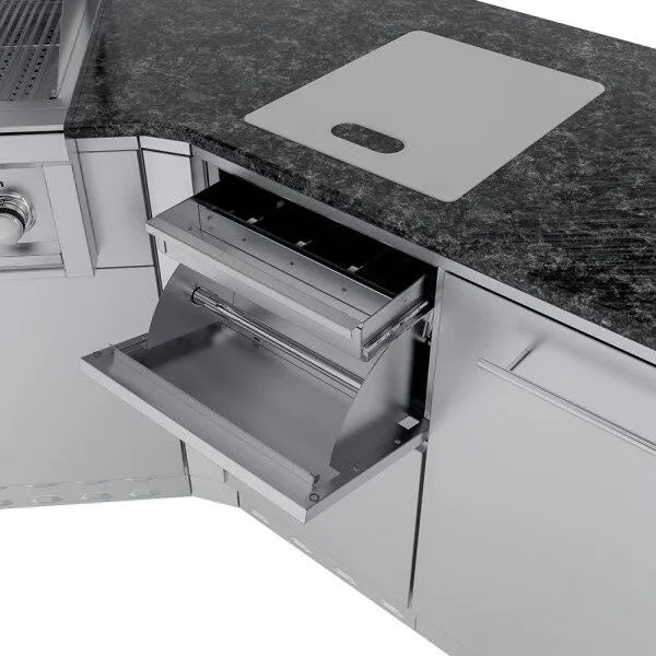 Sunstone Big-Texan 21′ Outdoor Kitchen Island Package
