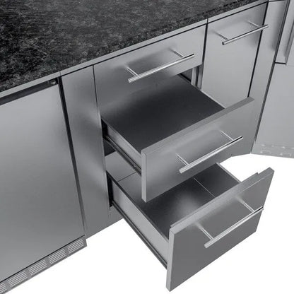 Sunstone Big-Texan 21′ Outdoor Kitchen Island Package