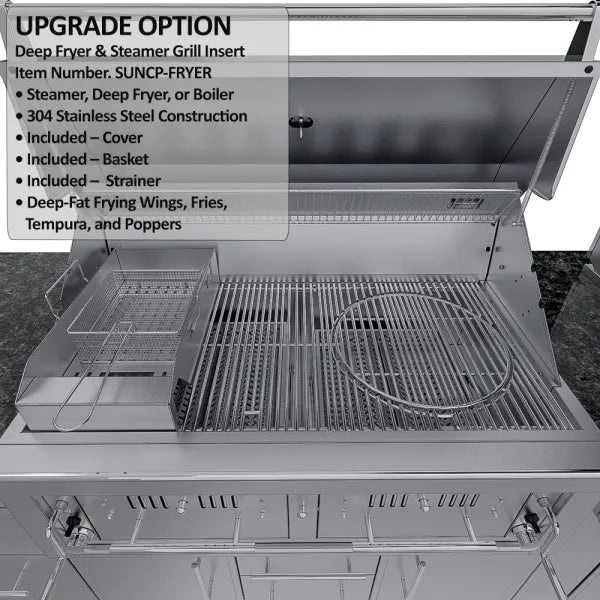 Sunstone Big-Texan 21′ Outdoor Kitchen Island Package