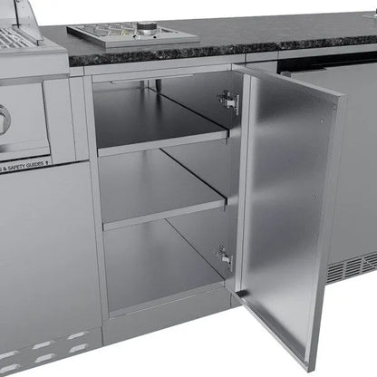Sunstone Brazos 9′ Outdoor Kitchen Island Package
