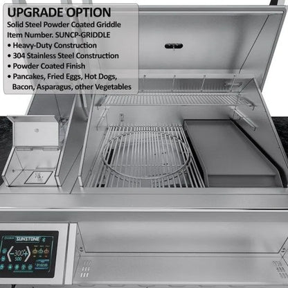 Sunstone Cypress 11.6′ Hybrid Pellet Outdoor Kitchen Island Package