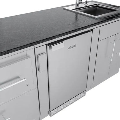 Sunstone French Quarter 13.7′ Outdoor Kitchen Island Package