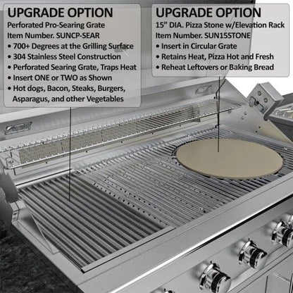 Sunstone French Quarter 13.7′ Outdoor Kitchen Island Package