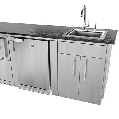 Sunstone French Quarter 13.7′ Outdoor Kitchen Island Package