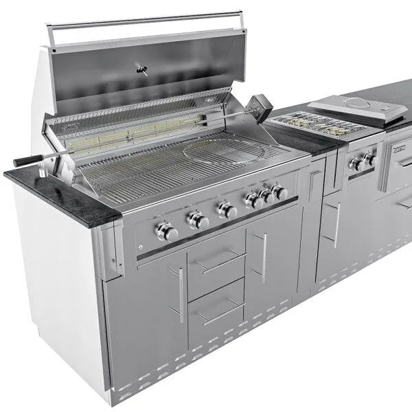 Sunstone French Quarter 13.7′ Outdoor Kitchen Island Package