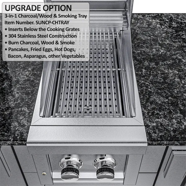 Sunstone Gulf Breeze 10′2″ Outdoor Kitchen Island Package