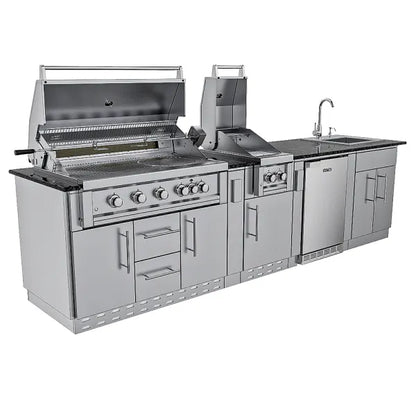 Sunstone Gulf Breeze 10′2″ Outdoor Kitchen Island Package