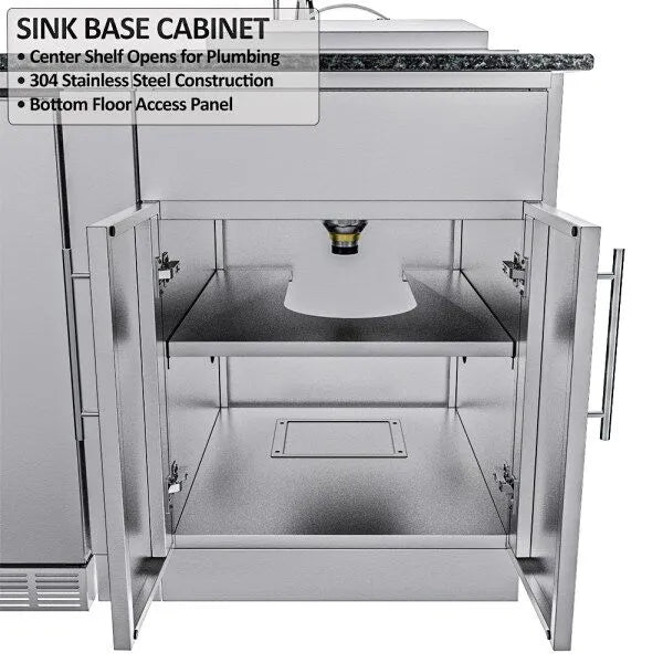 Sunstone Hill Country 13′6″ Outdoor Kitchen Island Package