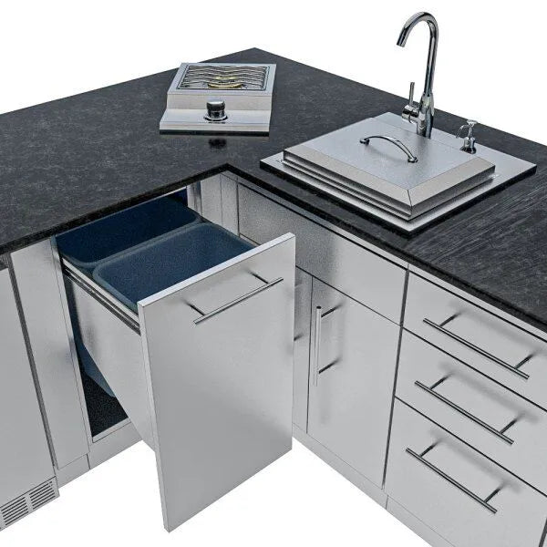 Sunstone Texas Tango 19′ Outdoor Kitchen Island Package